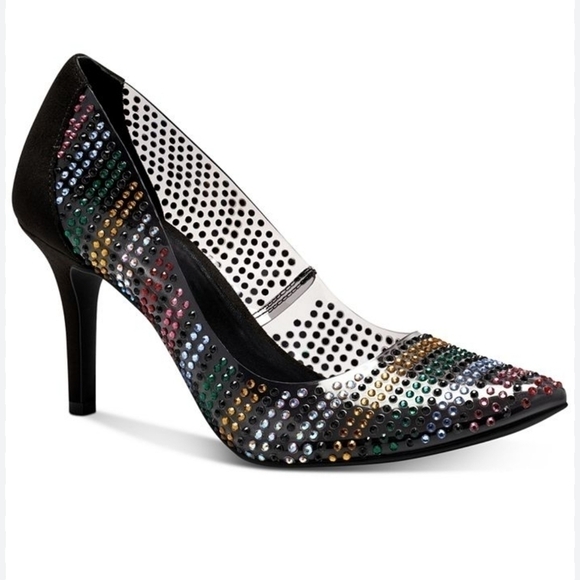 INC Zitah Slip On multi-color embellishments Pumps - Picture 1 of 1
